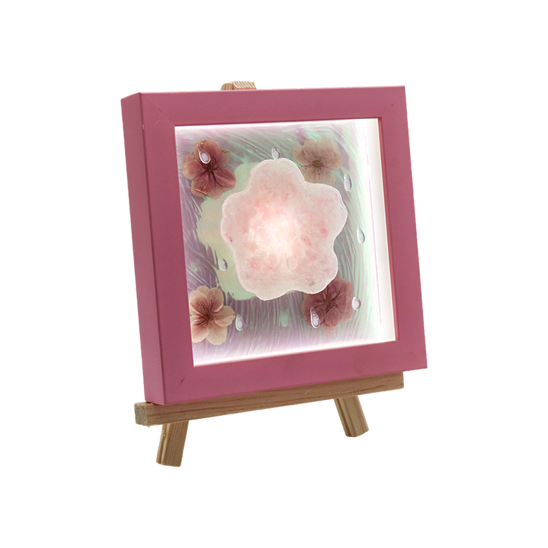Cahaya Seni Bunga Sakura Merah Muda - Gel Bunga Sakura