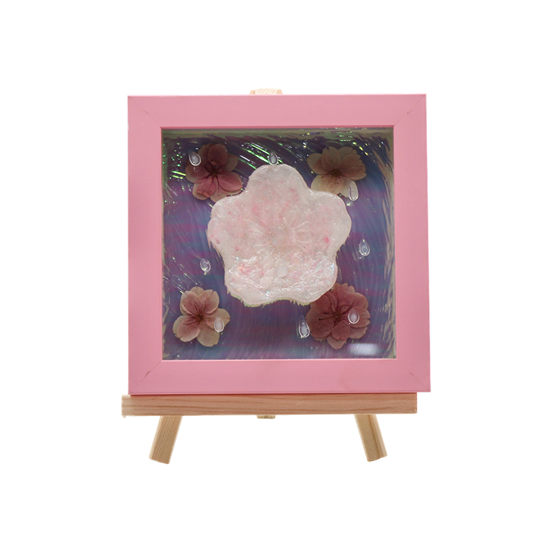 Cahaya Seni Bunga Sakura Merah Muda - Gel Bunga Sakura